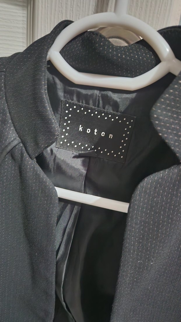 Siyah Mini Kadın Takım Elbise - Görsel 2