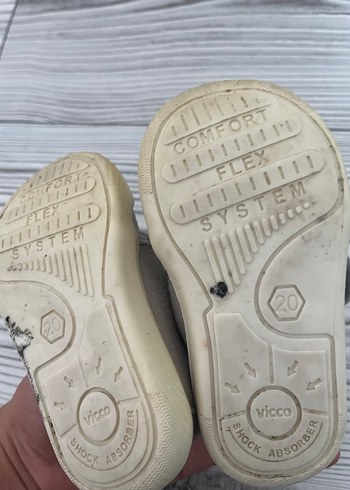 Gri Bebek İlk Adım Ayakkabısı - Görsel 2