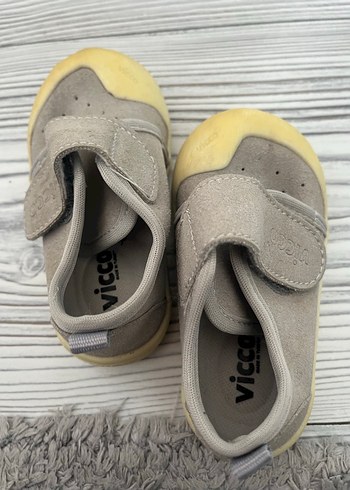 Gri Bebek İlk Adım Ayakkabısı - Görsel 3