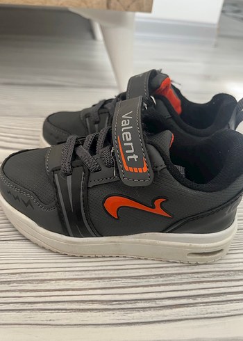 Gri Velcro Bağcıklı Çocuk Spor Ayakkabı - Görsel 3