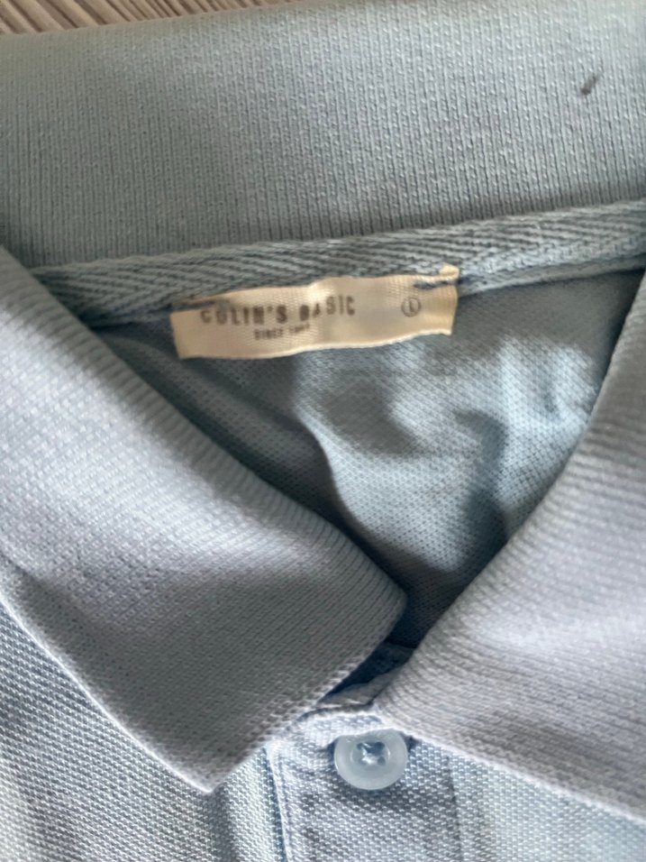 Pamuklu Düğmeli Erkek Polo Tişört - Görsel 2