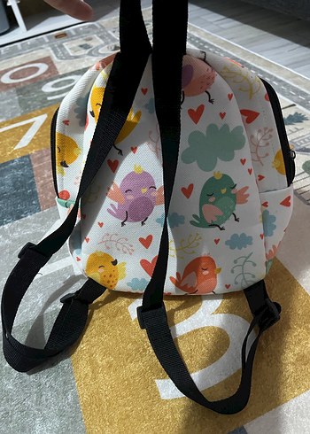 Pastel Renkli Çocuk Sırt Çantası - Görsel 3