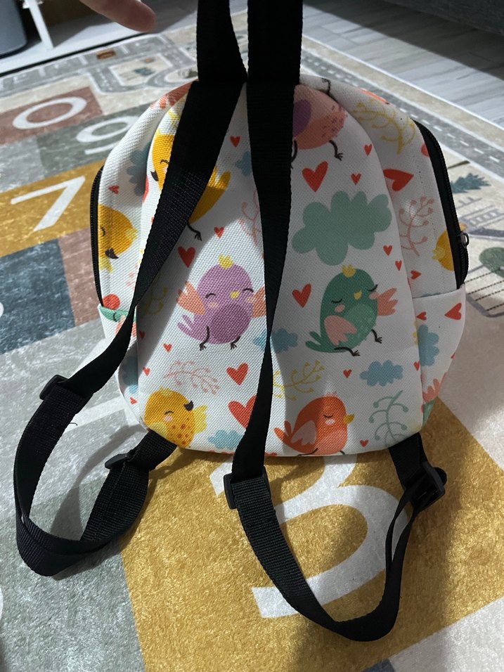 Pastel Renkli Çocuk Sırt Çantası - Görsel 3