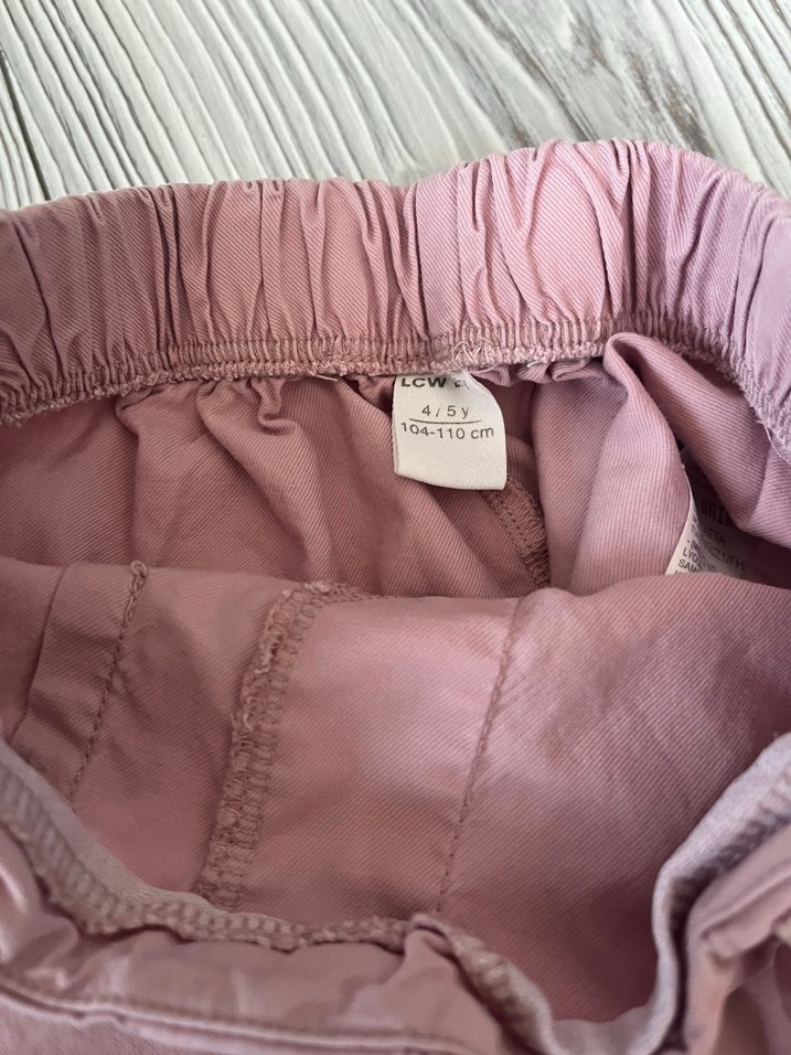 Kız çocuk keten pantolon - Görsel 2