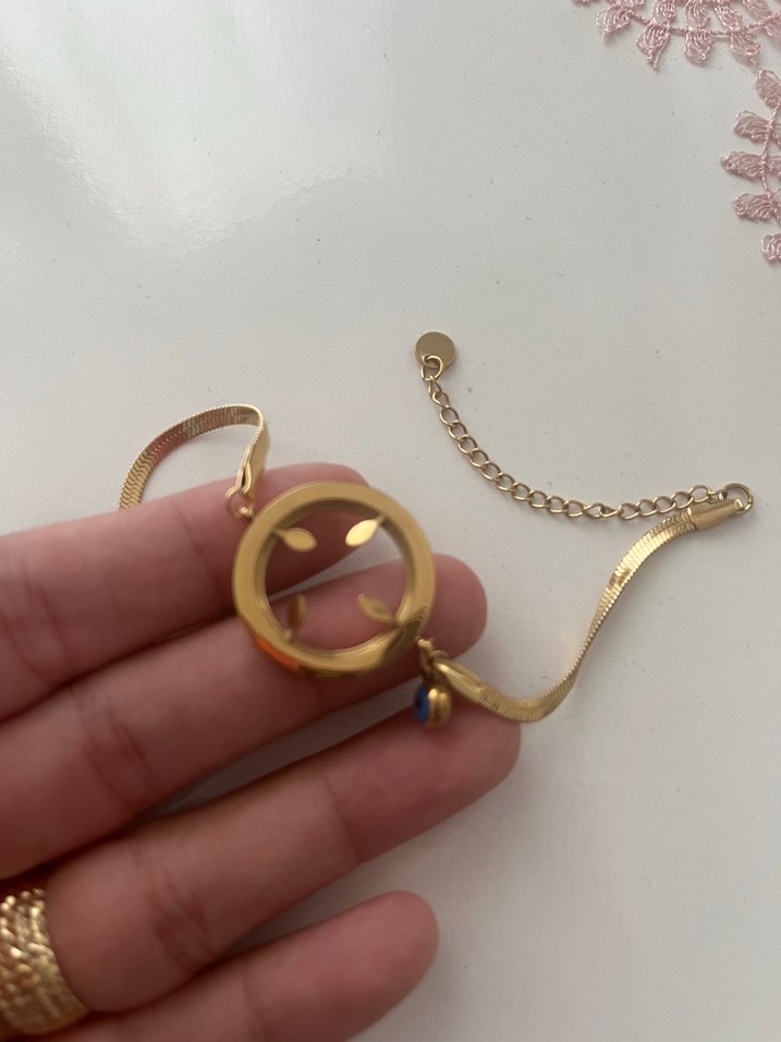 Çelik Çeyrek Bileklik - Görsel 2