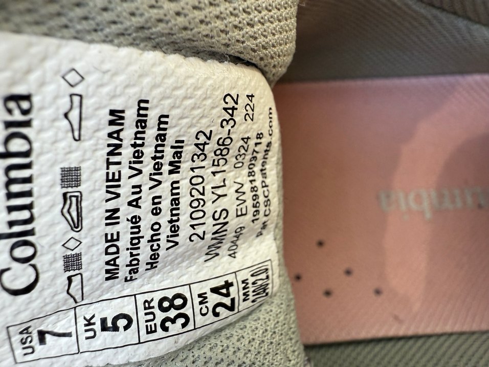 Columbia Gri Bağcıklı Spor Kadın Sneakers - Görsel 3