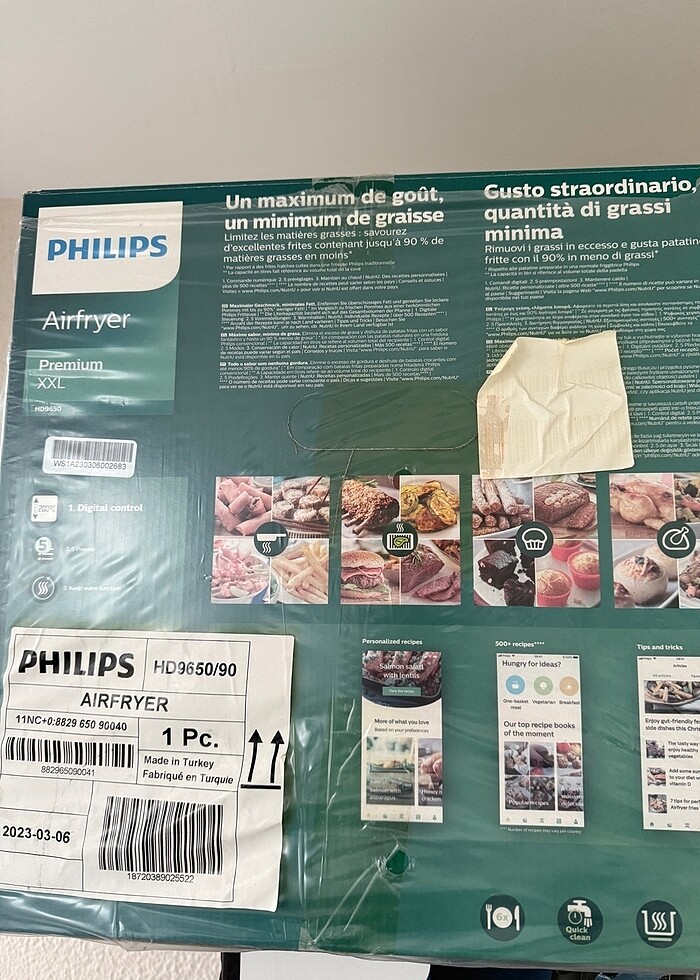 PHİLİPS AİRFYER XXL 9650 - Görsel 5