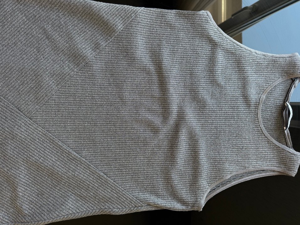 Gri Midi Kolsuz Yüksek Yakalı Elbise - Görsel 4