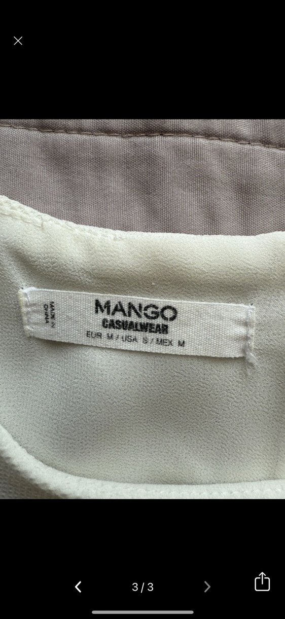 Beyaz Kolsuz Basic Kadın Bluz - Görsel 3