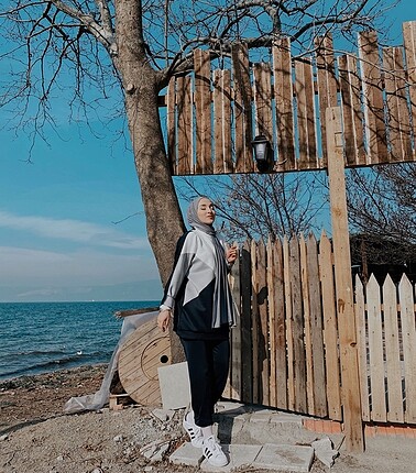 Eşofman takım bir defa giyildi çekim için