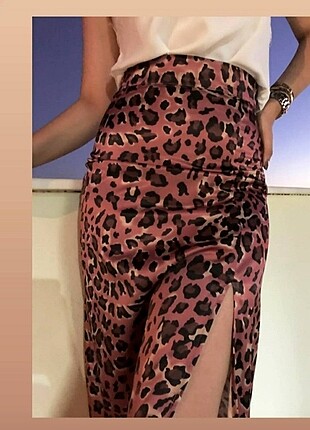 Leopar Saten Etek