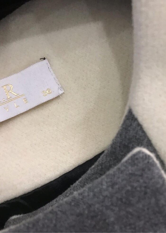 Az kullanılmış kaşe kaban - Görsel 5