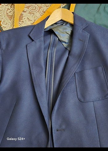 Hugo Boss Erkek Lacivert Düğmeli Ceket