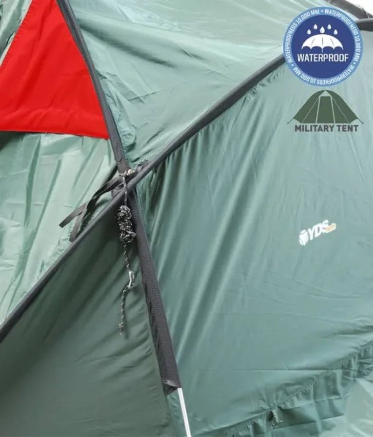 Yeşil Su Geçirmez Askeri Çadır - Görsel 3