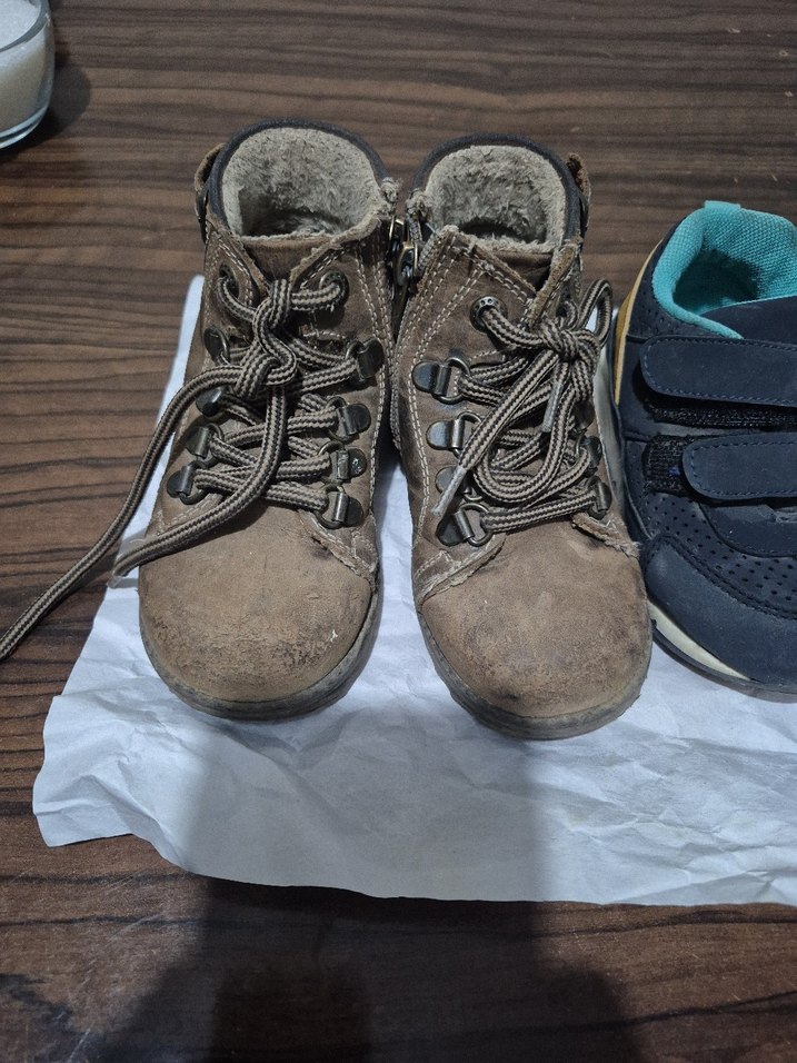 Kahverengi Süet Cırtcırtlı Erkek Çocuk Bot - Görsel 2