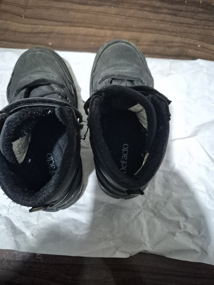 Siyah Erkek Çocuk Lastik Botlar - Görsel 5