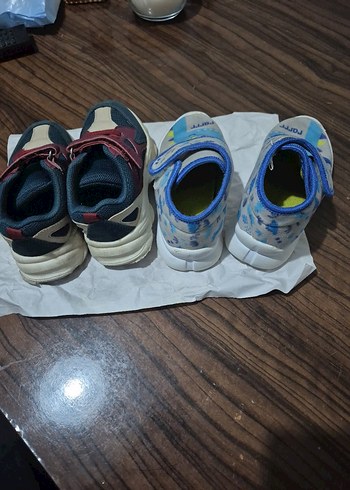 Mavi Cırtlı Erkek Çocuk Spor Ayakkabı - Görsel 4