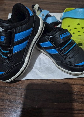 Erkek Çocuk Renkli Velcro Terlik ve Spor Ayakkabı - Görsel 3