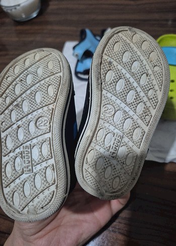 Erkek Çocuk Renkli Velcro Terlik ve Spor Ayakkabı - Görsel 6