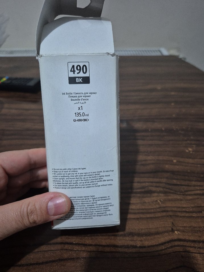 Canon PIXMA 490 Siyah Orijinal Mürekkep - Görsel 2