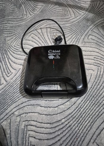 kiwi Siyah Waffle ve Sandviç Makinesi - Görsel 8