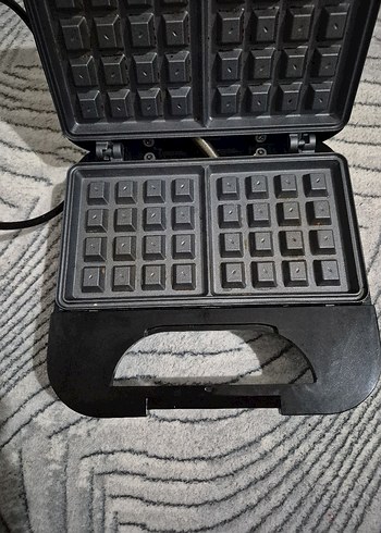 kiwi Siyah Waffle ve Sandviç Makinesi - Görsel 2
