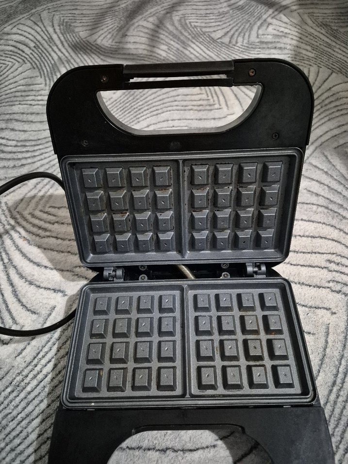 kiwi Siyah Waffle ve Sandviç Makinesi - Görsel 3