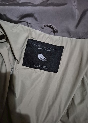 Zara Kadın Kışlık Mont - Görsel 7