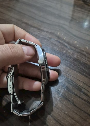 Gri Beyaz Minimalist Erkek Kol Saati - Görsel 4