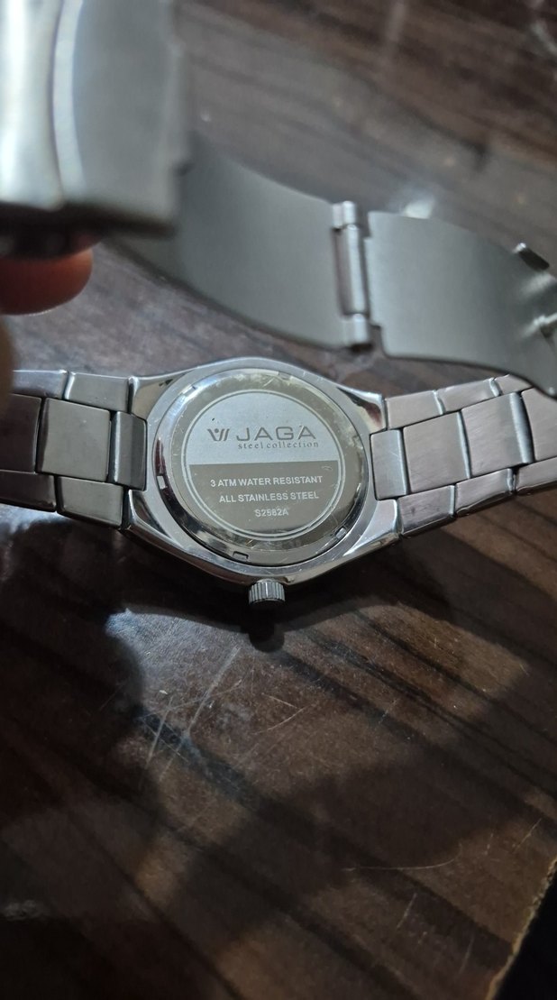 Gri Beyaz Minimalist Erkek Kol Saati - Görsel 5