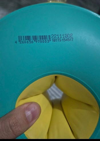 Renkli Çocuk Kollukları Sarı - Görsel 4