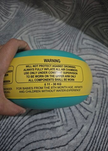 Renkli Çocuk Kollukları Sarı - Görsel 6