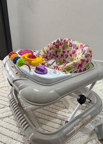  Beden Çok Renkli Gri Bebek Yürüteci