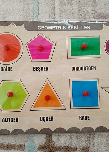Diğer Ahşap Bul Tak Oyunu