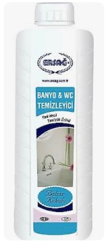 Diğer ERSAĞ BANYO & WC TEMİZLEYİCİ 1000 ML