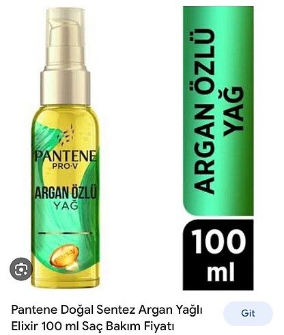 PANTEN 100 ML SAÇ BAKIM SERUMU ARGAN ÖZLÜ YAĞ SA