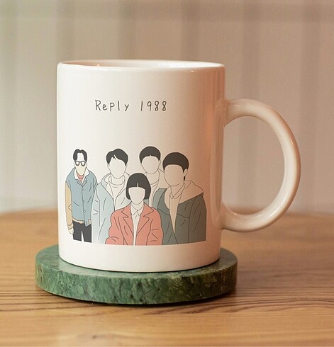 Reply 1988 Kore Dizisi Baskılı Kupa Bardak