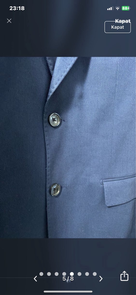 Damat DS parlament mavi Ceket 46/8 - Görsel 5