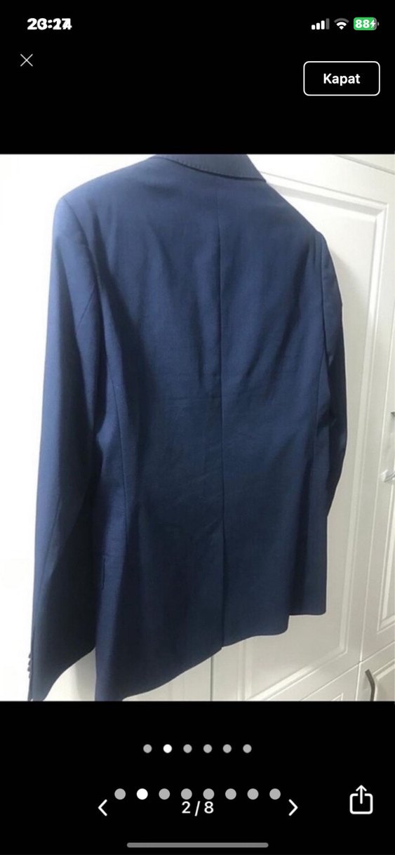Damat DS parlament mavi Ceket 46/8 - Görsel 2