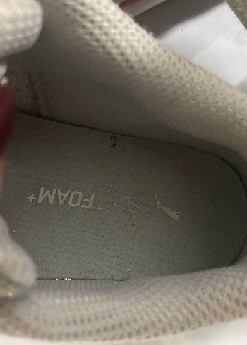 Orijinal Puma gri simli kırmızı kız ayakkabı 27/16,5 - Görsel 15