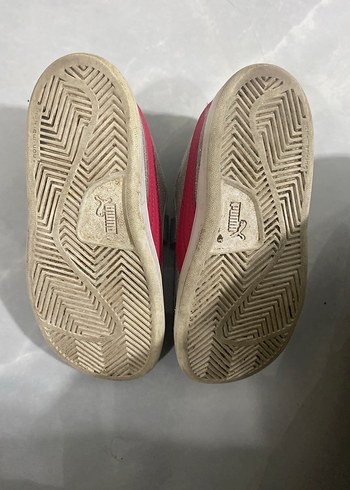 Orijinal Puma gri simli kırmızı kız ayakkabı 27/16,5 - Görsel 13