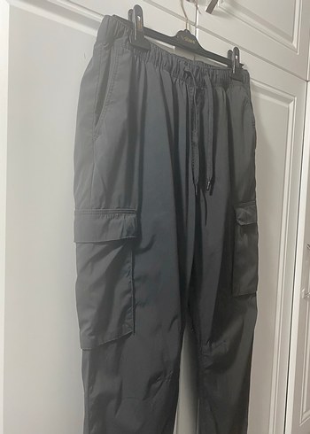 H&M antrasit erkek eşofman altı M - Görsel 3