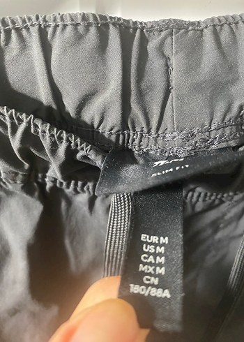 H&M antrasit erkek eşofman altı M - Görsel 6