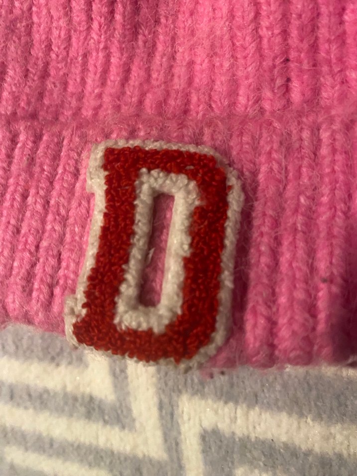 Pembe yün Bere - Görsel 2