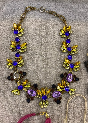 Makul ürünler -Çok Renkli Boncuklu  kolyeler 50 tl - Görsel 9