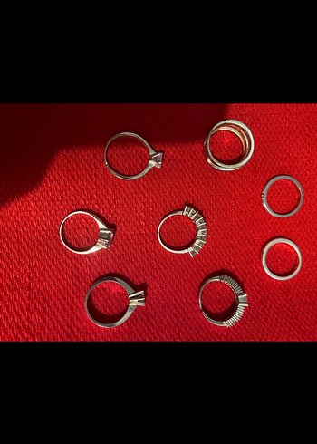 Çeşitli yüzükler 150-100 - Görsel 16