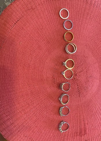 Çeşitli yüzükler 150-100 - Görsel 8