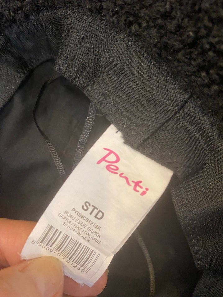 Penti marka Siyah  Kadın Şapka - Görsel 5