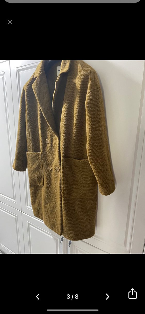 Koton marka camel renk kabana 38-40 - Görsel 4