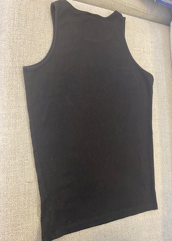 Bershka Siyah sporcu Atleti slim fit M - Görsel 5